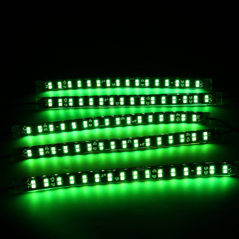 6/8pcs 5050 Led Traka Za Automobil Pod Sjajem Dc12v 40w Rgb Led Neonska Za Pod Atmosferska Svjetla App Bluetooth Kontrola