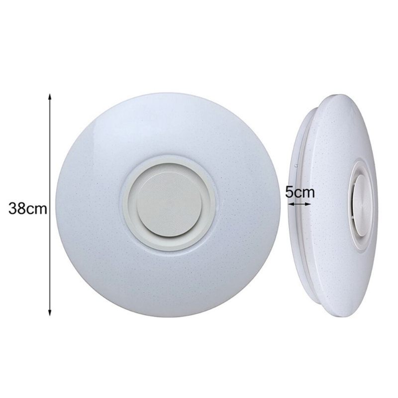 60w Ac220v 102led Zvjezdani Abažur Led Inteligentna Stropna Svjetiljka Bluetooth Music Smart Ceiling Light App+daljinski Upravljač