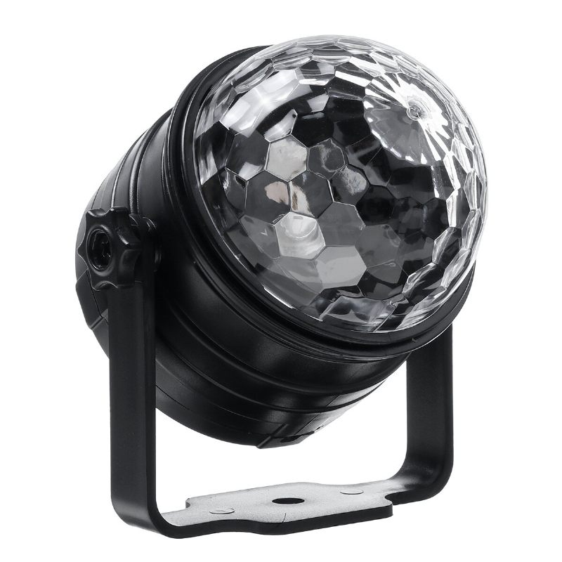 6w 110-240v 6 Modova Rgb Disco Party Svjetla Strobe Led Dj Ball Zvuk Aktivirana Žarulja Plesna Lampa Blagdanski Dekor