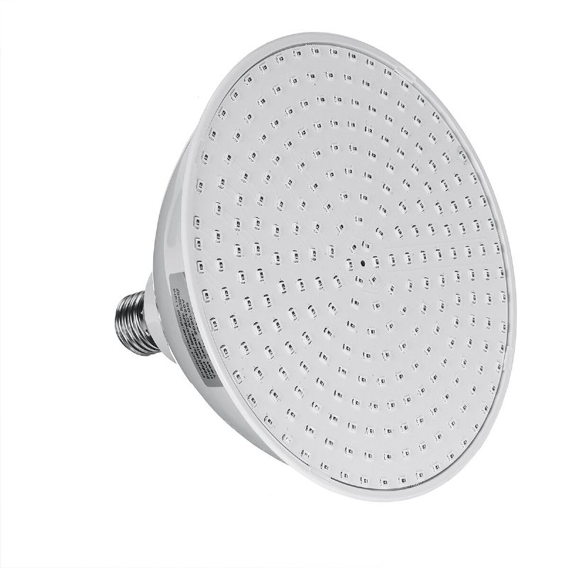 Ac12v/120v E27 25w 252led Rgb Podvodno Svjetlo Za Bazen Promjena Boje Par38 Svjetiljka + Daljinski Upravljač S 18 Tipki