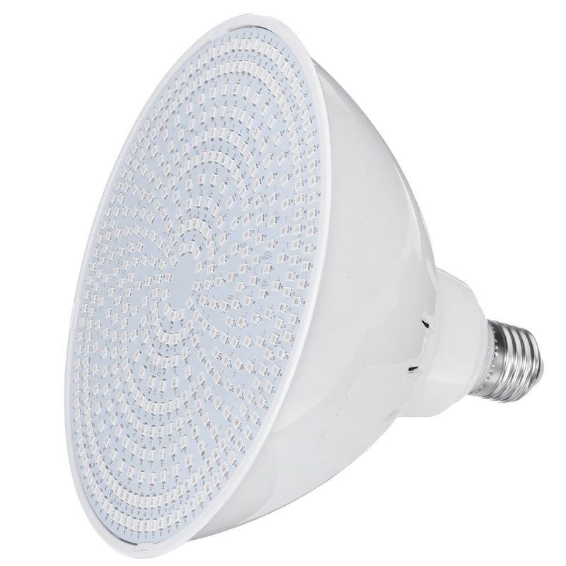 Ac12v/120v E27 35w Led Svjetiljka Za Bazen Ip68 Rgb Podvodna + Daljinski Upravljač