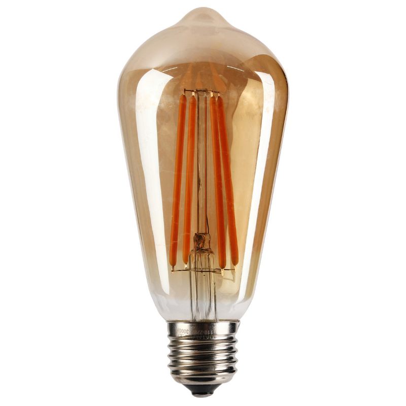 Ac85-265v E27 St64 4w Topla Bijela Retro Starinska Cob Edison Led Žarulja Za Kućni Dnevni Boravak