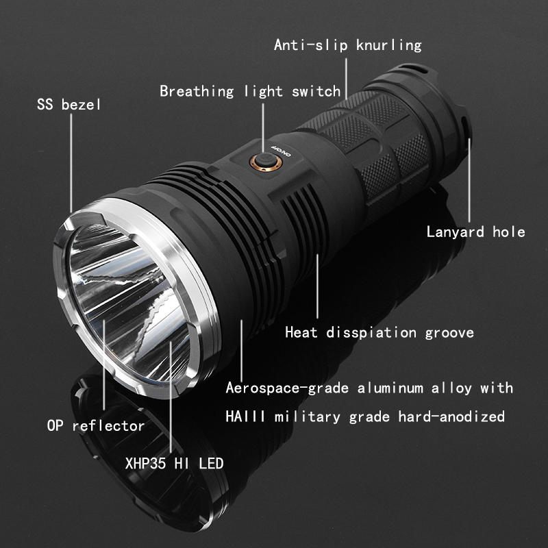 Astrolux Mf02 Xhp35 Hi 3000lm Cw Dalekometna Tražena Led Svjetiljka 1587m