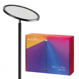 Blitzwill Bwl-fl-0002 25w 2700k~6500k+rgb Pametna Podna Svjetiljka Bezstupanjsko Prigušivanje Do 2000lm Kontrola Putem Aplikacije Glasovna Radi S Google Assistantom Alexa Ac100-240v