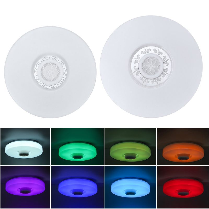 Bluetooth Led Stropno Svjetlo Rgb 3d Surround Zvuk Glazbena Svjetiljka S Prigušivanjem App Daljinski Upravljač