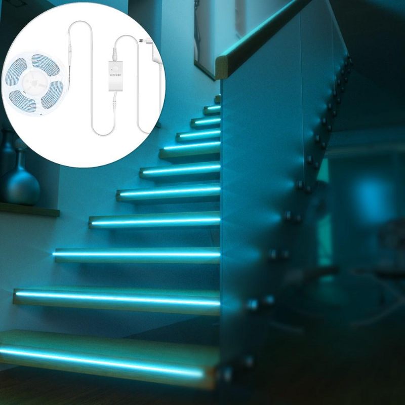 Bw-lt11 2m Rgbw Smart App Control Strip Svjetlo Eu Utičnica + 3pcs 1m Led Light Extension Plus