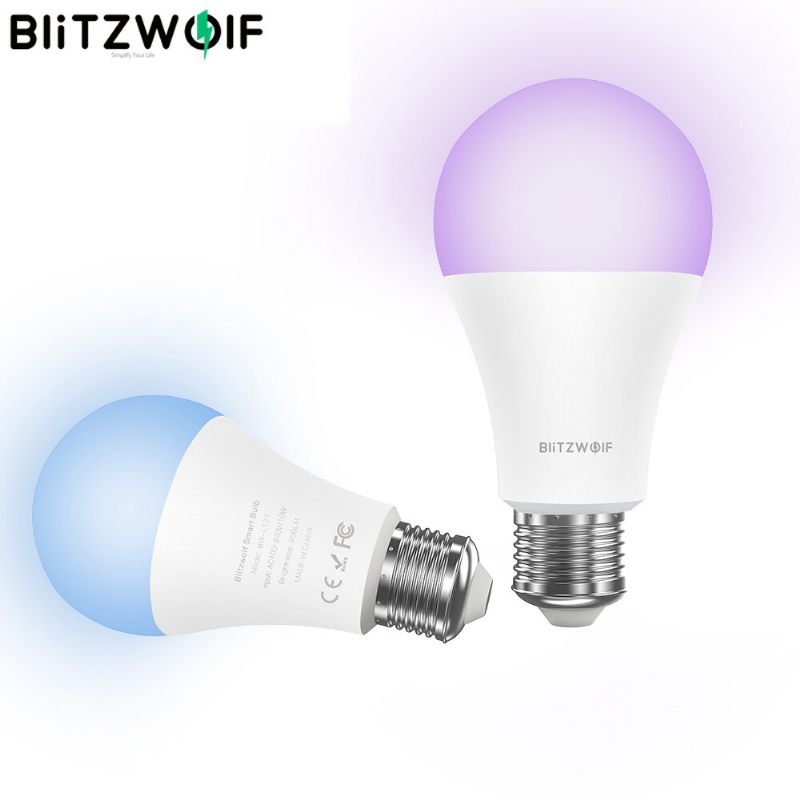 Bw-lt21 Rgbww 10w E27 App Pametna Led Žarulja Radi S Amazon Alexa Google Assistantom Ac100-240v