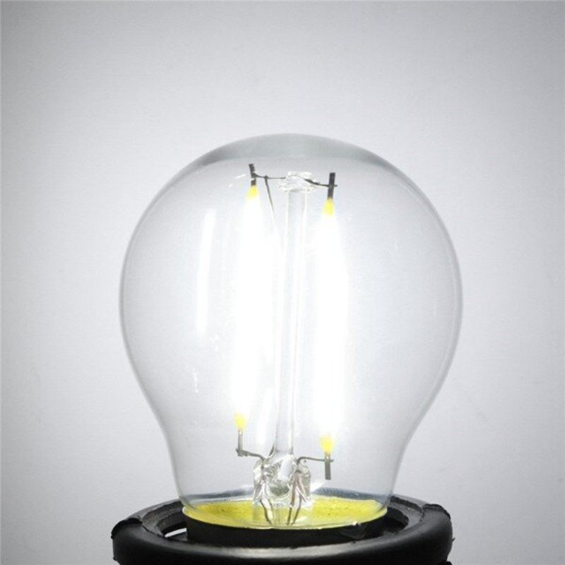 E27 2w Bijela/toplo Bijela Cob Led Filament Retro Edison Žarulje 85-265v