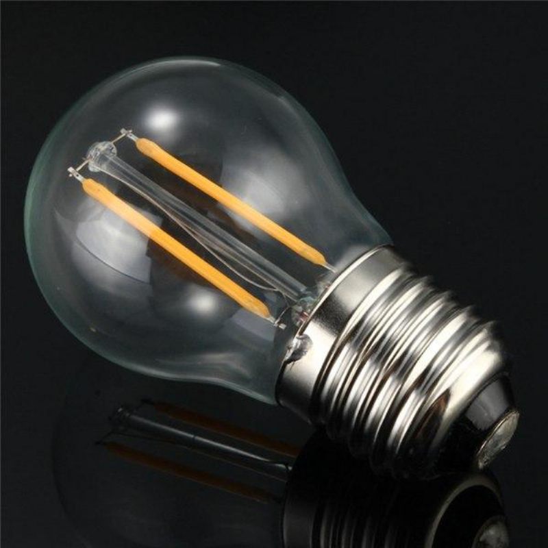 E27 2w Bijela/toplo Bijela Cob Led Filament Retro Edison Žarulje 85-265v