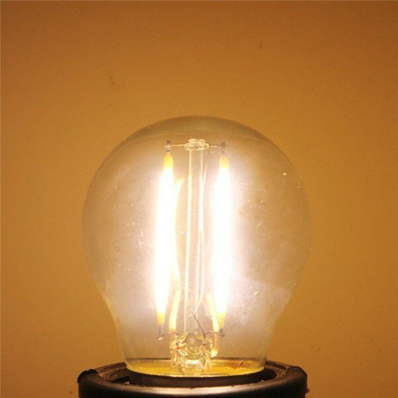 E27 2w Bijela/toplo Bijela Cob Led Filament Retro Edison Žarulje 85-265v