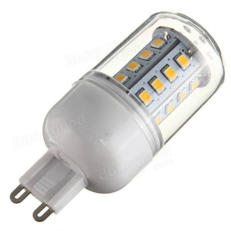 E27/e14/g9/gu10/b22 3.3 W 30 Smd 2835 Led Kukuruzna Žarulja Toplo Bijela/bijela 110 V