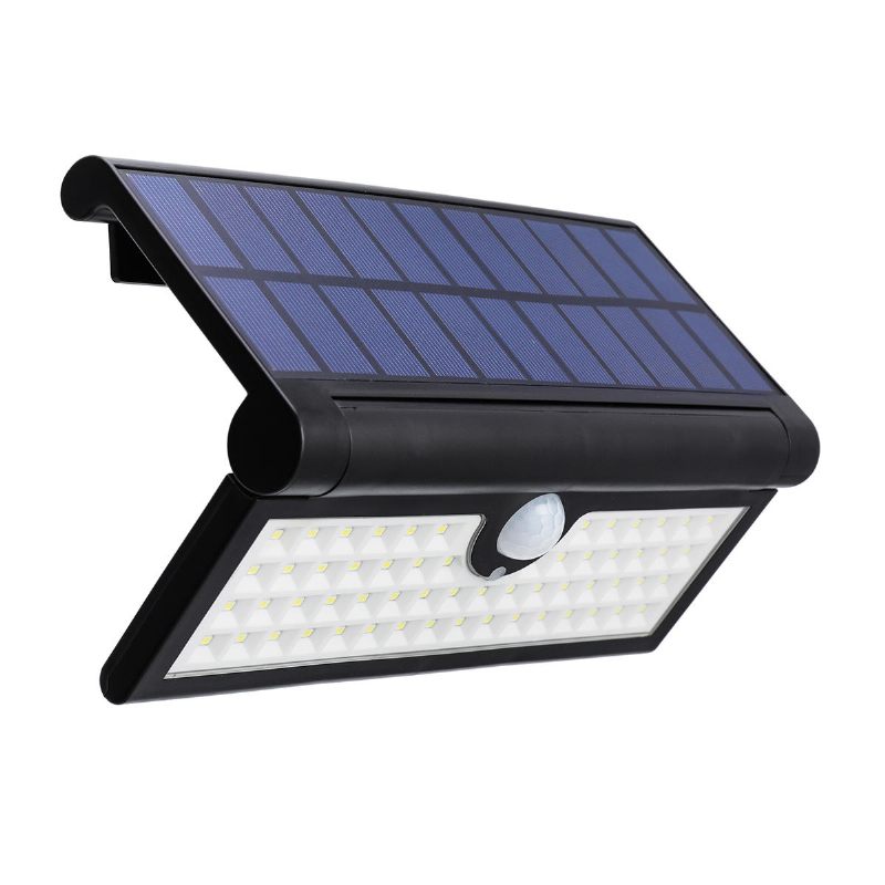 Glime 3w 58x Led Upravljanje Svjetlom I Funkcija Ljudske Indukcije Sklopivo Solarno Zidno Radno Svjetlo