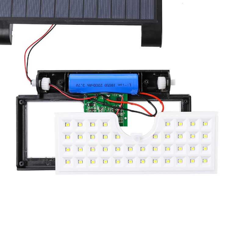 Glime 3w 58x Led Upravljanje Svjetlom I Funkcija Ljudske Indukcije Sklopivo Solarno Zidno Radno Svjetlo