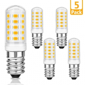 Kingso 5pcs Ac 230v 5w 3000k E14 Led Corn Bulb Capsule Light 360° Lighting Lamp