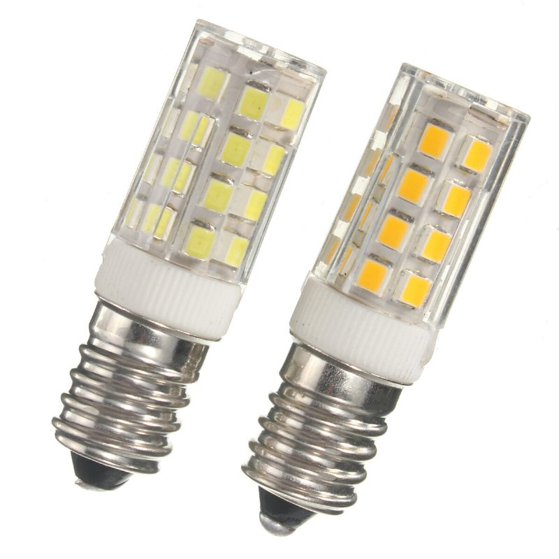 Kingso E14 5w Led Žarulja 2835 35smd 430lm Bez Mogućnosti Prigušivanja Topla Bijela Čisto Kukuruzna Svjetiljka 360 Stupnjeva Kut Snopa 240v Ac