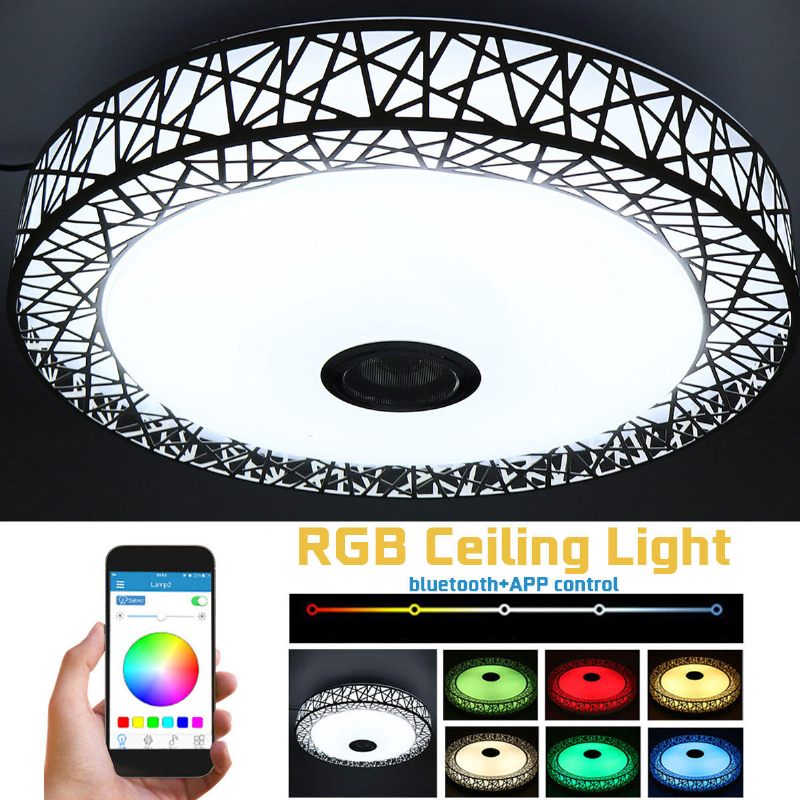 Led Rgb Stropna Svjetiljka Bluetooth Zvučna App Daljinski Upravljač 100-240v