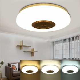 Led Stropna Svjetiljka S Prigušivanjem App Control 85-265v Dimni Alarm Moderna Minimalistička Akrilna Okrugla Rasvjeta Lampa Za Dnevni Boravak Spavaća Soba Radna Za Kućnu Rasvjetu