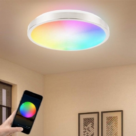 Lllinkin Sr01 15w/20w Rgb Wifi Smart Led Stropna Svjetiljka S Mogućnošću Prigušivanja App Kontrola Glasovna Radi S Alexa Google Assistant Tuya