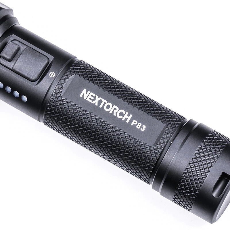 Nextorch P83 Višestruki Izvor Svjetla Taktička Bljeskalica S Jednim Korakom 1300lm 280m Visokog Izlaza 18650 Type-c Usb Punjiva Led Svjetiljka