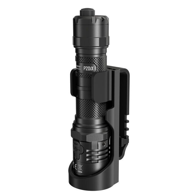 Nitecore P20ix 4000 Lumena Usb-c Punjiva Svjetiljka S 21700 Baterijom Visokog Profesionalna Taktička S Nth20 Molle Futrolom