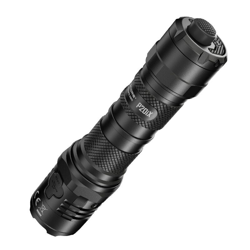 Nitecore P20ix 4000 Lumena Usb-c Punjiva Svjetiljka S 21700 Baterijom Visokog Profesionalna Taktička S Nth20 Molle Futrolom