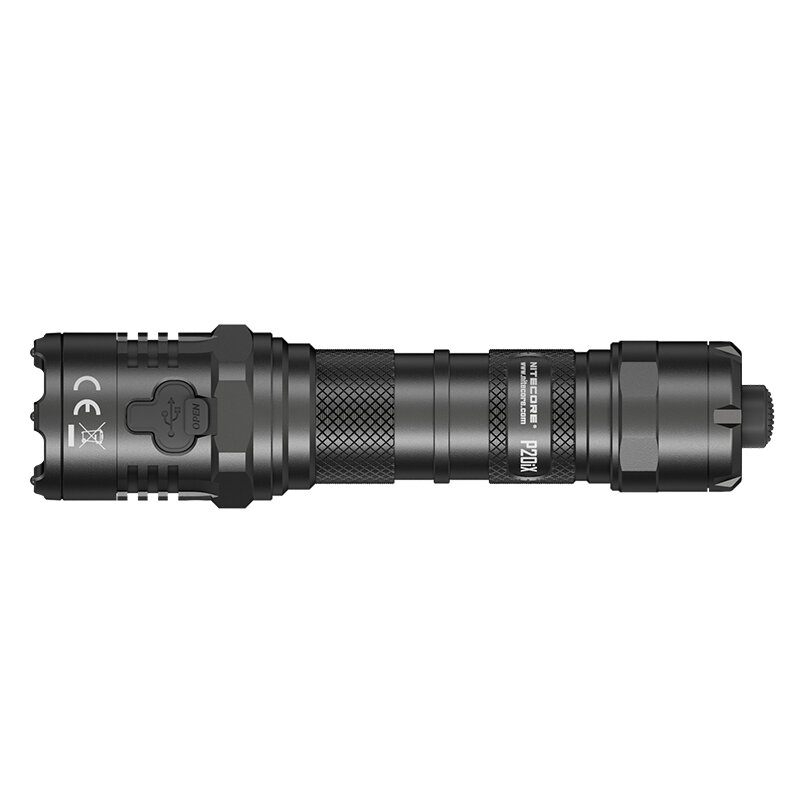 Nitecore P20ix 4000 Lumena Usb-c Punjiva Svjetiljka S 21700 Baterijom Visokog Profesionalna Taktička S Nth20 Molle Futrolom