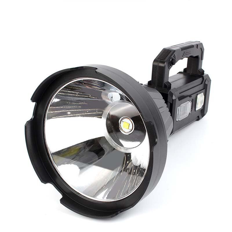 P50/p70/p90 Led Svjetiljka 5500-7000k Super Bright 6 Modes Type-c Sloar Punjiva Dugometna Vodootporna Solarna Prijenosna Za Lov Kampiranje