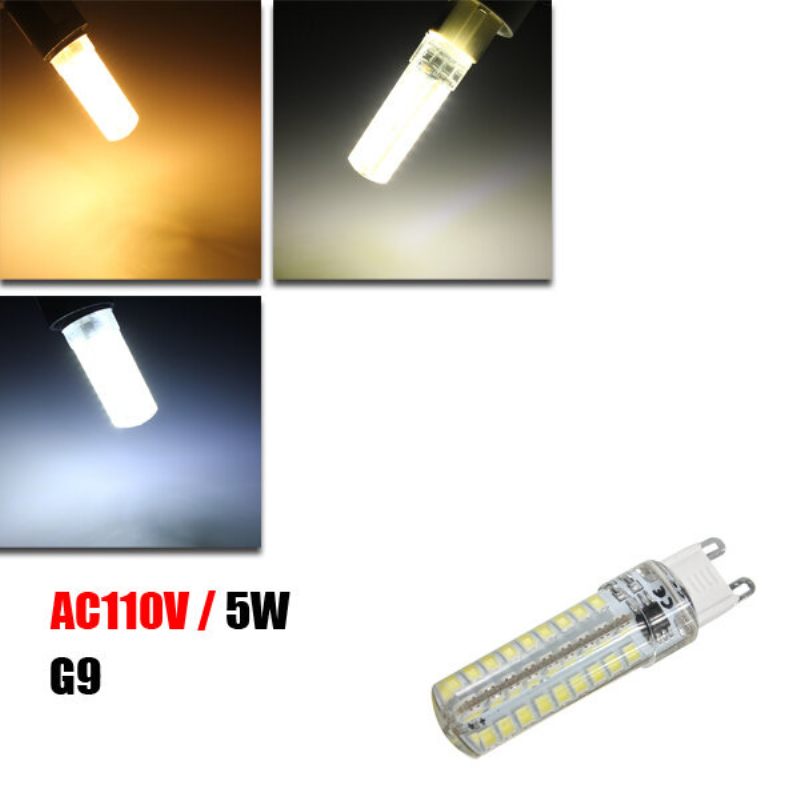 Prigušiva G9 5w 72 Smd 2835 370lm Led Keramički Poklopac Corn Žarulja Ac 110v