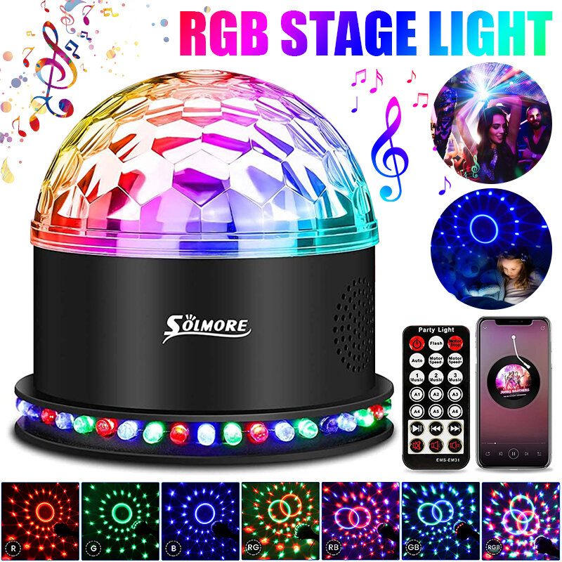 Solmore Dome Crystal Magic Ball Bluetooth Daljinski Upravljač Za Pozornicu