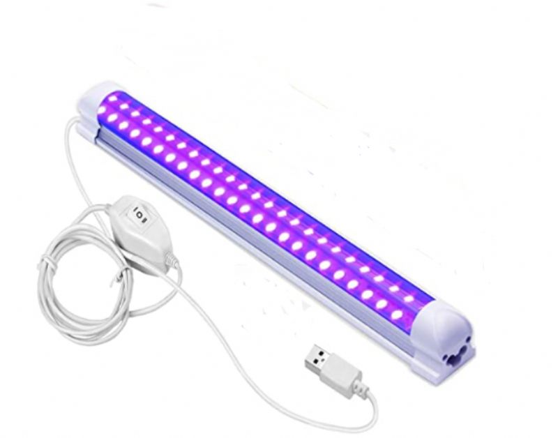 Usb Uv-c Led Crna Svjetiljka Halloween Blacklight Ultraviolet Curing Stain