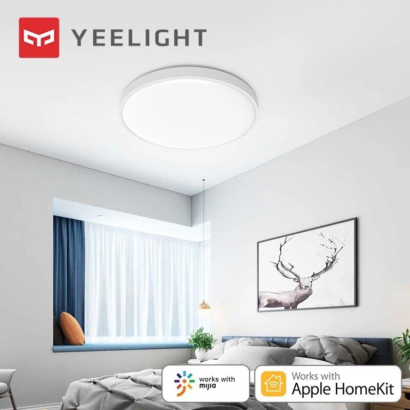 Yeelight Xianyu C2001c450 50w Ac220v Pametna Stropna Svjetiljka Pure White Edition Bluetooth Remote App Glasovna Kontrola Inteligentna Radi S Homekitom (brand Ekološkog Lanca)