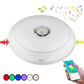 Youoklight 36w Rgb Bluetooth Zvučnik S Mogućnošću Prigušivanja Glazbeni Led Stropno Svjetlo App Kontrolna Svjetiljka Ac220v