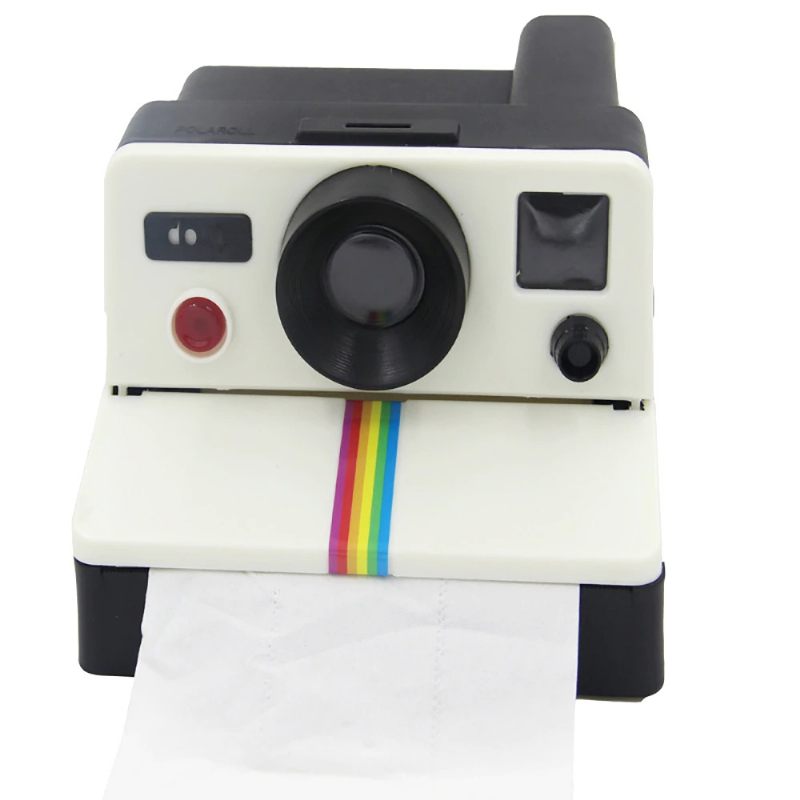 Kreativne Retro Kutije Za Papirne Maramice Inspirirane Oblikom Polaroidnog Fotoaparata Kutija Za Toaletne Papire Kupaonica