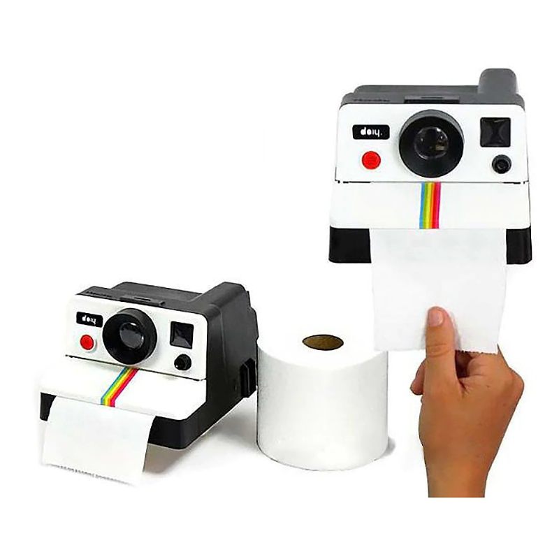 Kreativne Retro Kutije Za Papirne Maramice Inspirirane Oblikom Polaroidnog Fotoaparata Kutija Za Toaletne Papire Kupaonica