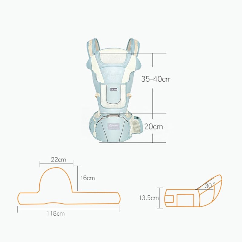 Nosiljka Za Bebe Ergonomski Klokan Hipseat Wrap Sling