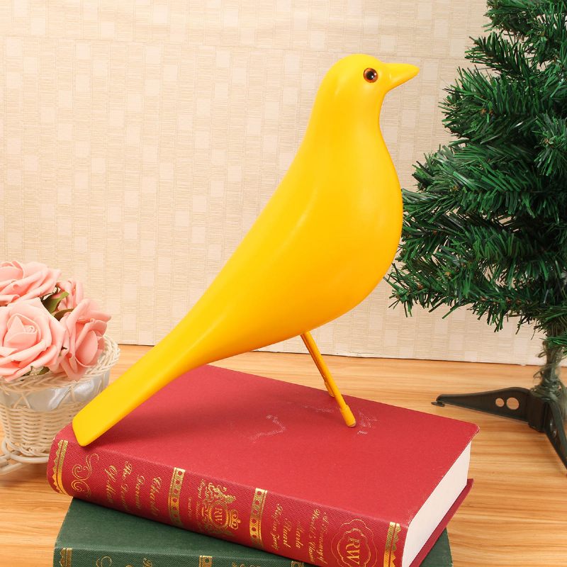 11'' Bird Stol Ornament Kuća Smola Golub Poklon Ured Kućni Prozor Dekoracije