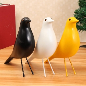 11'' Bird Stol Ornament Kuća Smola Golub Poklon Ured Kućni Prozor Dekoracije