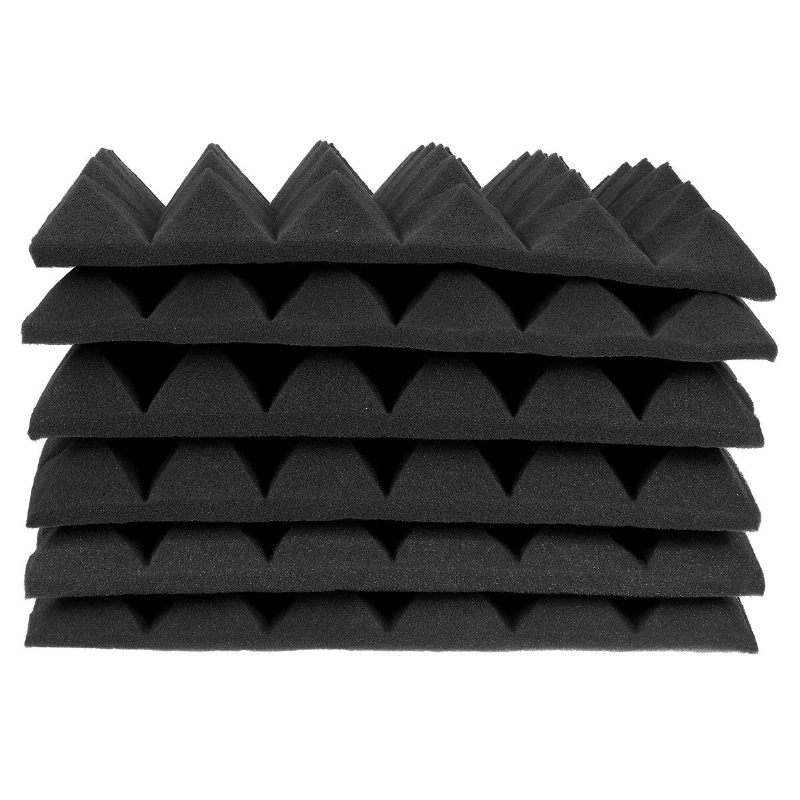 6pcs Acoustic Panels Pločice Studio Zvučna Izolacija Pjena Zatvorenih Ćelija