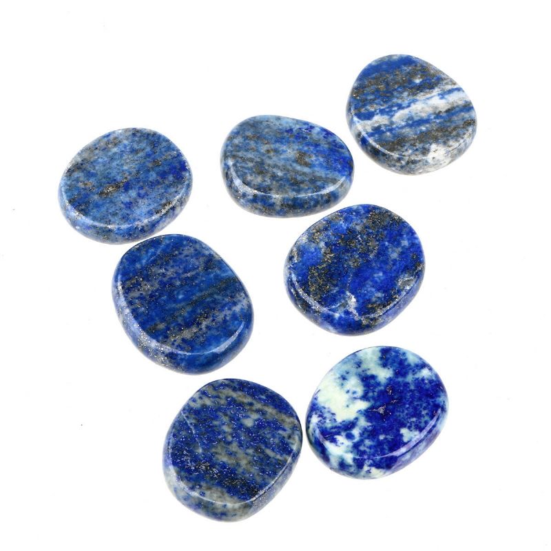 7kom Lapis Lazuli Set Kamenja Za Masažu 8kom Set Za U Obliku Srca