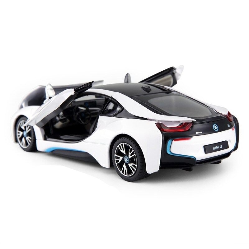 Aluminijski Sportski Automobil Bmw I8 Otvorena Vrata Zvučna Svjetla