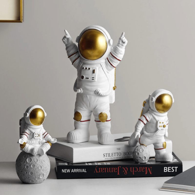 Minijature Za Uređenje Doma Astronauta S Ukrasnim Poklonom Skulpture Mjeseca