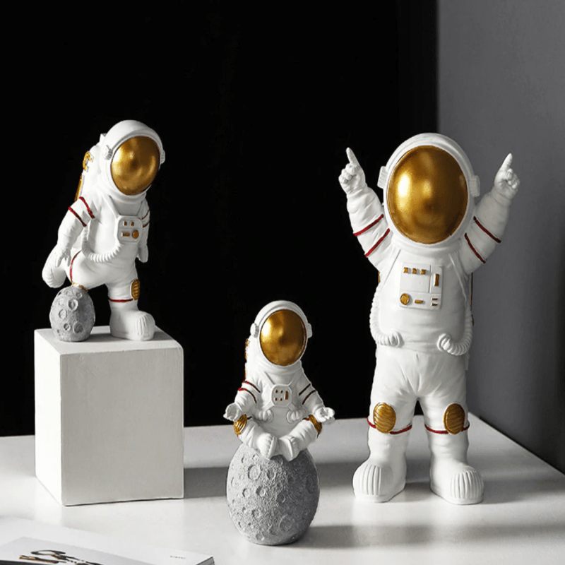 Minijature Za Uređenje Doma Astronauta S Ukrasnim Poklonom Skulpture Mjeseca