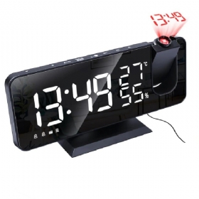 Budilica Led Fm Radio Digital Smart Black