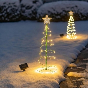 Dekoracija Božićnog Drvca Led Svjetla Vanjska