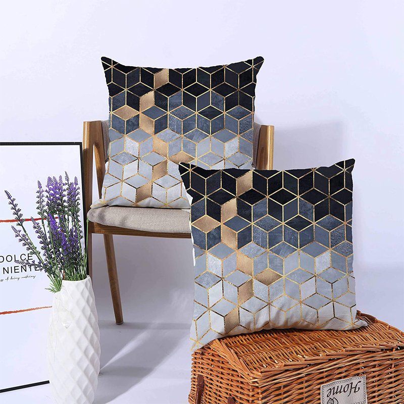 Jastučnice Geometrijski Print Ugodne Školjke Za Kauč Krevet Sofa