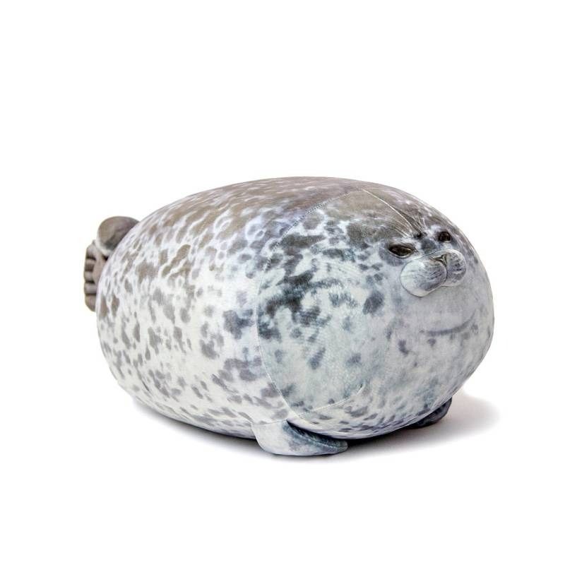 Ljuti Blob Seal Plišani Punjeni Jastuk Bucmasta 3d Lutka Morskog Lava