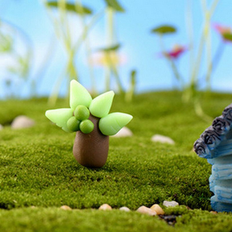 Mini Simulacija Kokosove Palme I Mahovine Mikro Krajolik Deko Vrt Kreativne Rukotvorine
