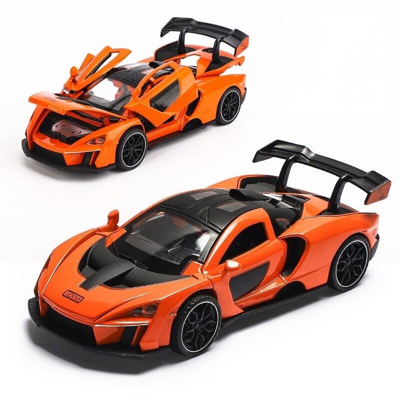 Model Sportskog Automobila Mclaren Senna Od Legure Sa Zvukom Svjetlom Igračkom Za Povlačenje