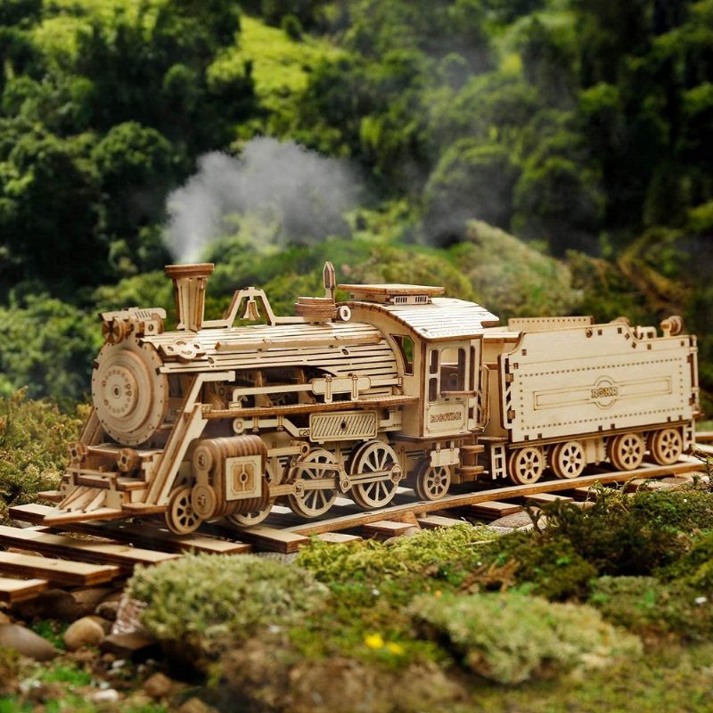 Model Vlaka 3d Drvena Slagalica