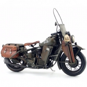 Motocikl Starinski Klasični Vojni Model Retro